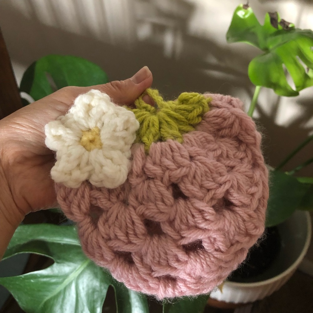 Handmade Crochet strawberry 🍓